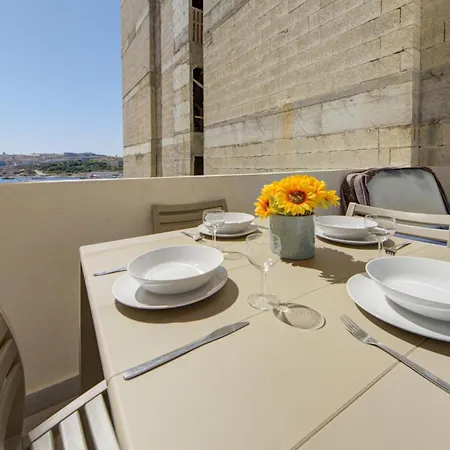 شقة Sapphire Residences - 2 Bedroom With Views By Shortletsmalta سليمة